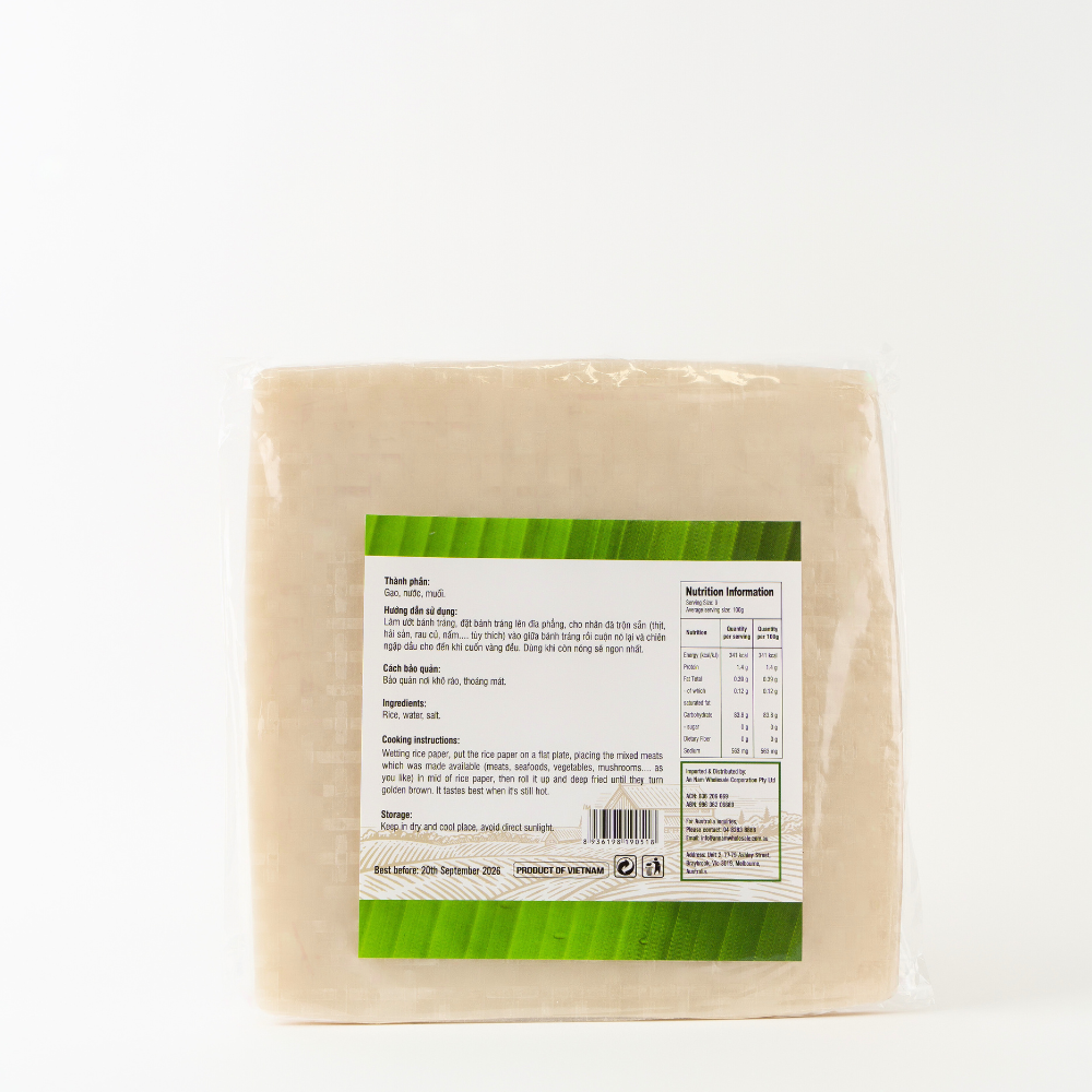 Green Cockatoo Rice Paper (Banh Da Nem) 500gr