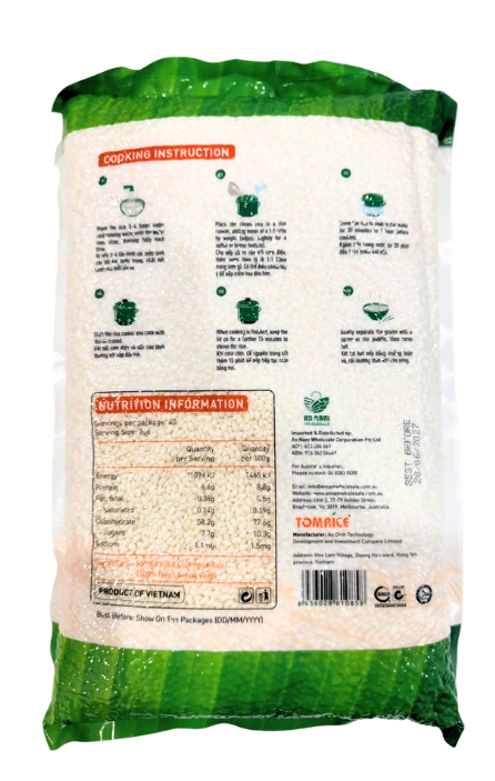 Green Cockatoo Glutinous Rice 3kg