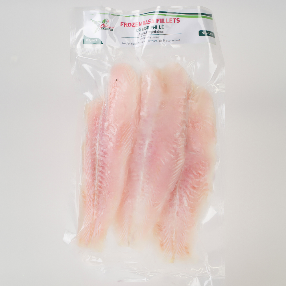 Green Cockatoo Basa Fillets (Ca Basa Phi Le) 900gr