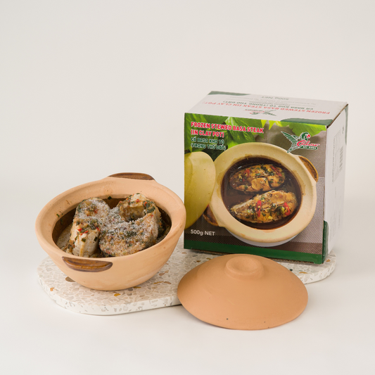 Green Cockatoo Frozen Stewed Basa Steak (In Clay Pot) (Ca Basa Kho To) 500gr