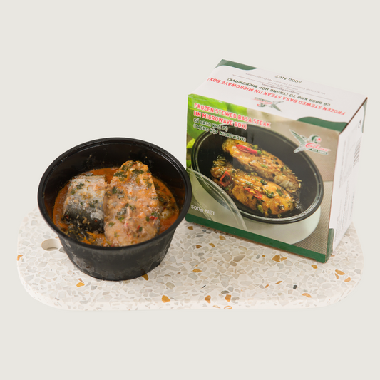 Green Cockatoo Frozen Stewed Basa Steak (In Microwave Box) (Ca Basa Kho To) 500gr