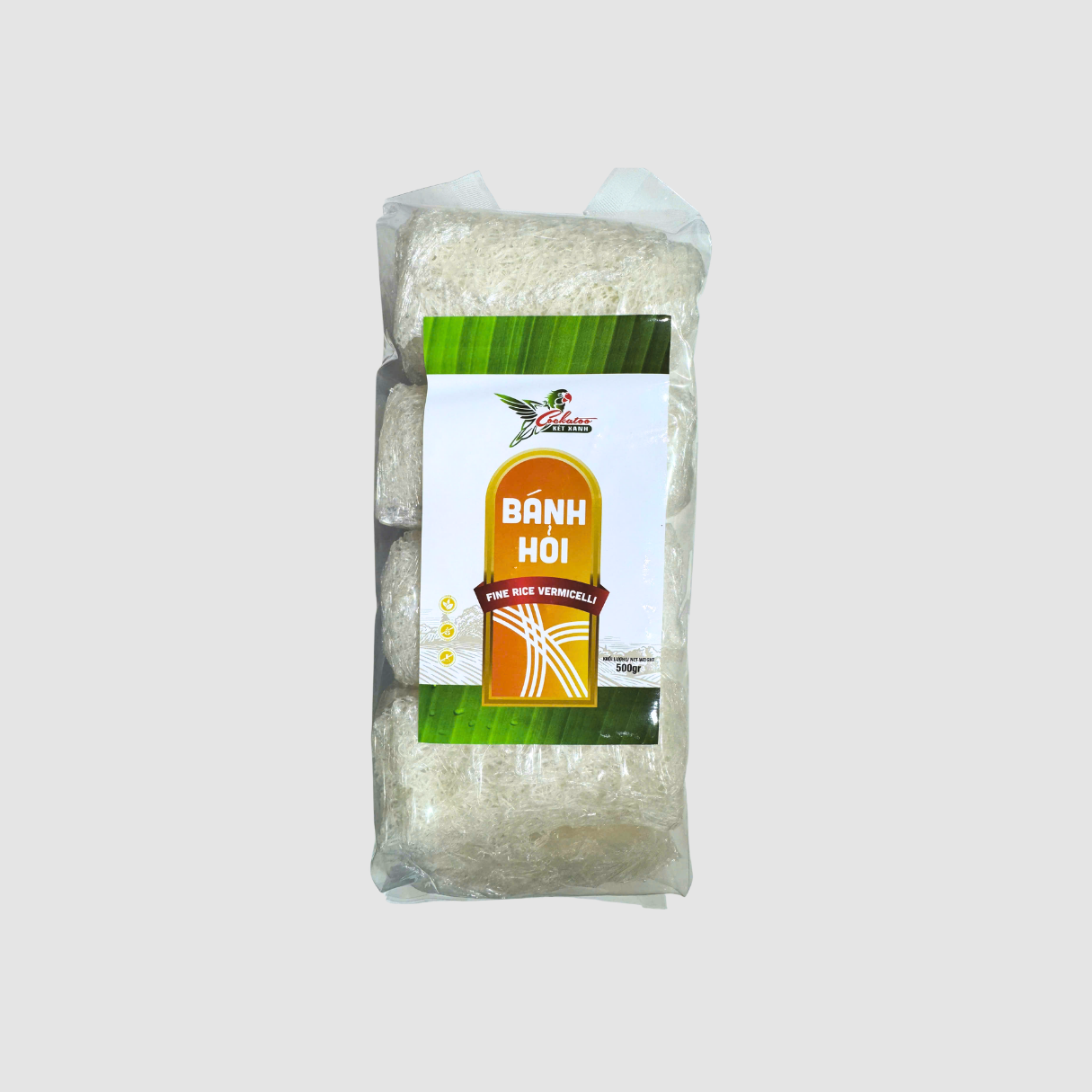 Green Cockatoo Fine Rice Vermicelli (Banh Hoi) 500gr