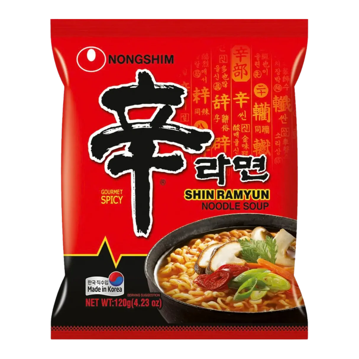 Nongshim Shin Ramyun Noodle Soup 120g