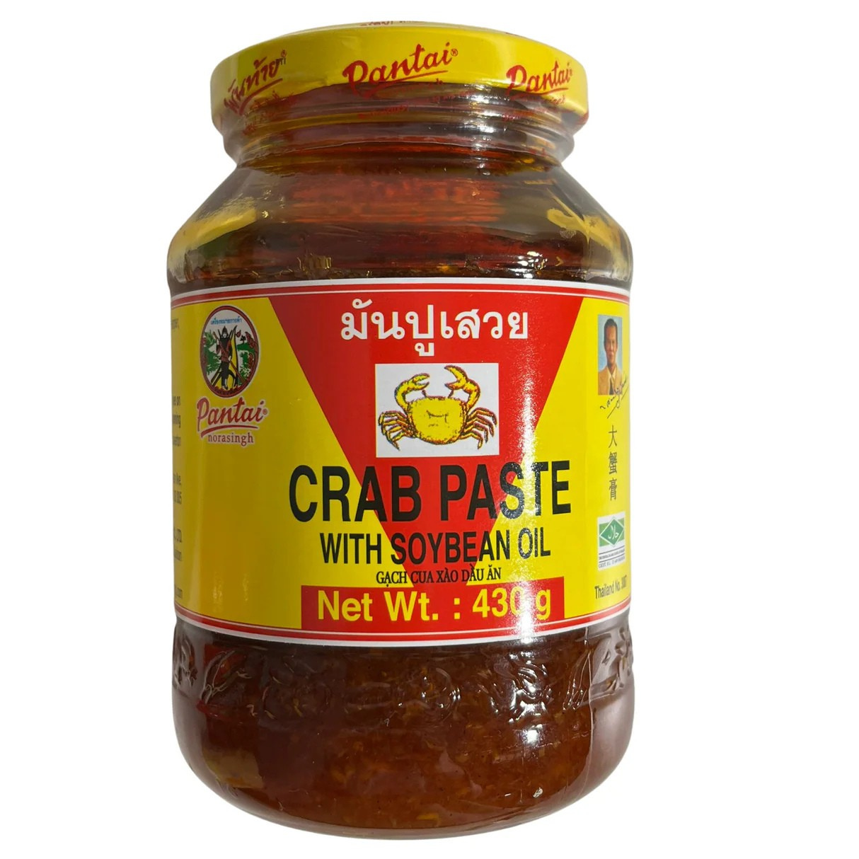 Pantai Crab Paste with Soybean Oil (Gach Cua Xao Dau An) 430g