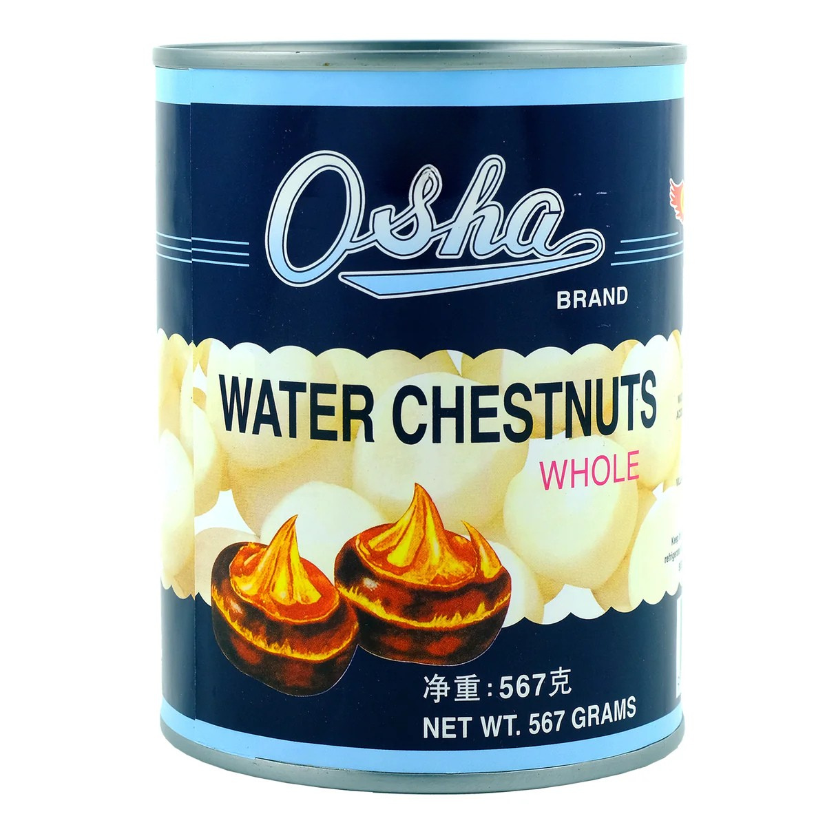 Osha Water Chestnuts Whole (Cu Nang/Ma Thay) 567g
