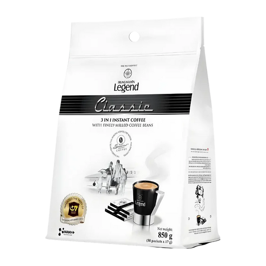 Trung Nguyen Legend Classic Instant Coffee 50pk (Cafe Trung Nguyen) 850g