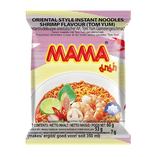 Mama Shrimp Tom Yum Noodles (Mi Mama Tomyum) 60g