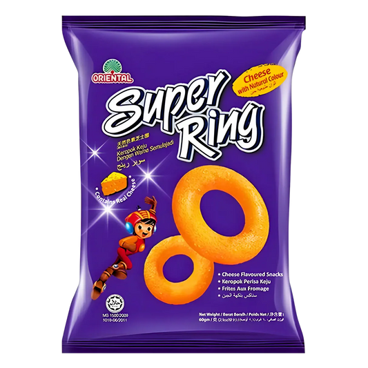 Oriental Super Ring Cheese Snack (Bim Bim Hanh) 60g