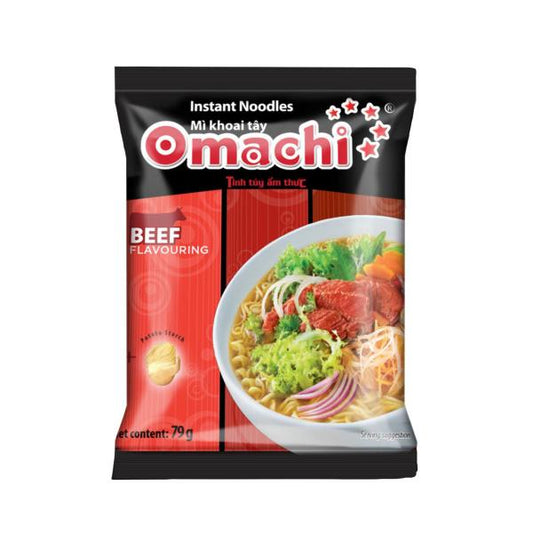 Omachi Noodles Beef Flavour (Mi Omachi) 79g