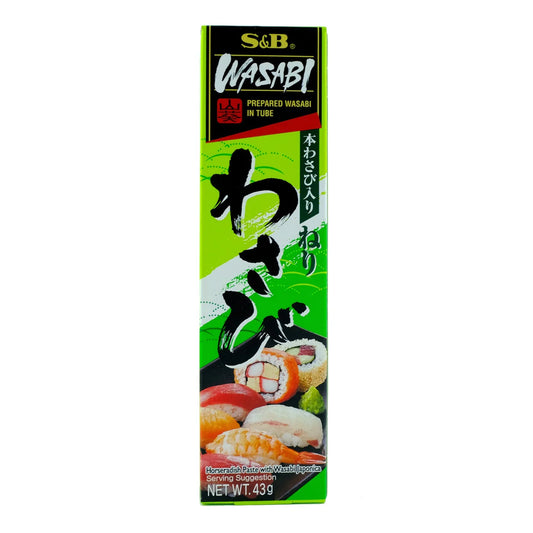 S&B Wasabi Tube 43g