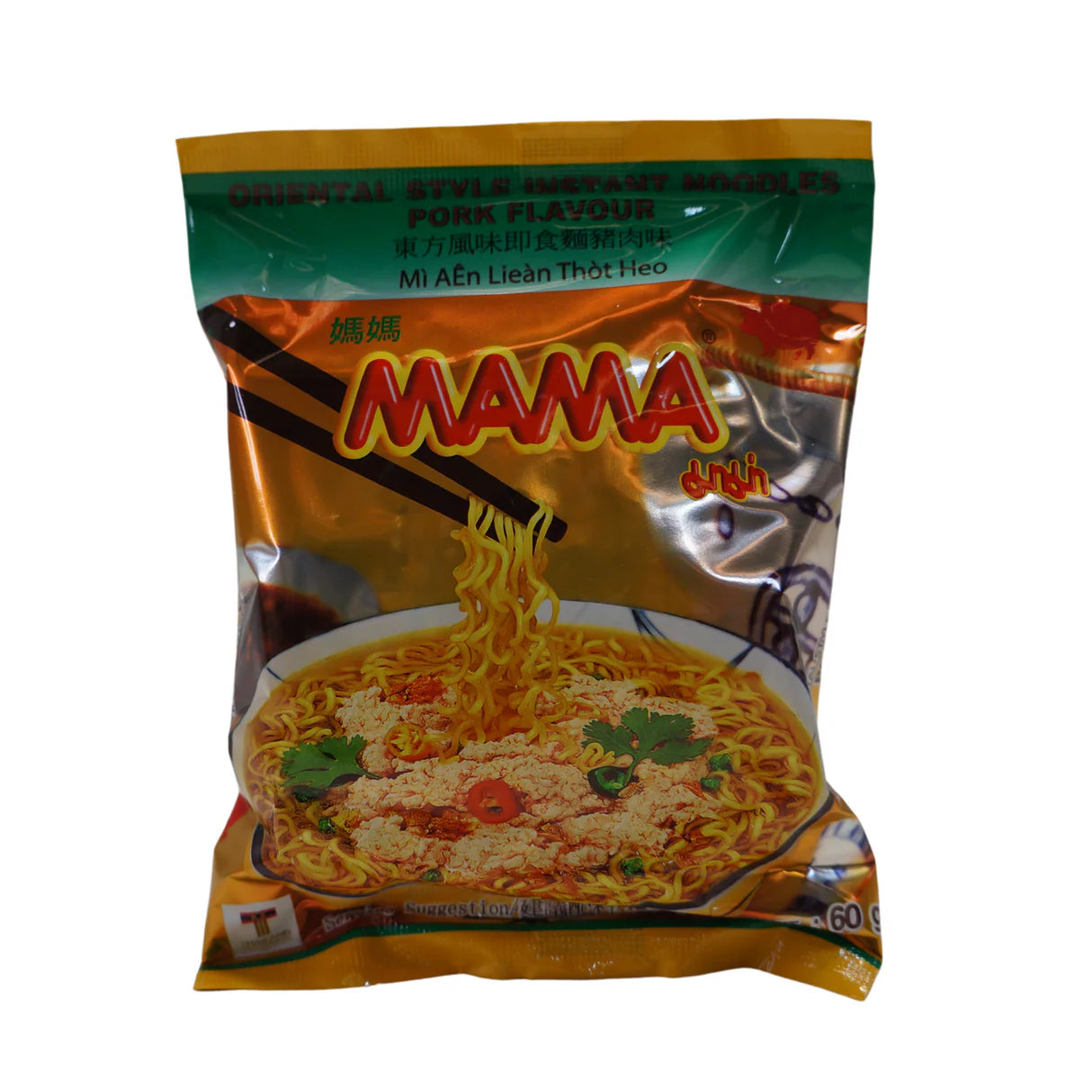 Mama Pork Flavour Noodles (Mi Heo Mama) 60g