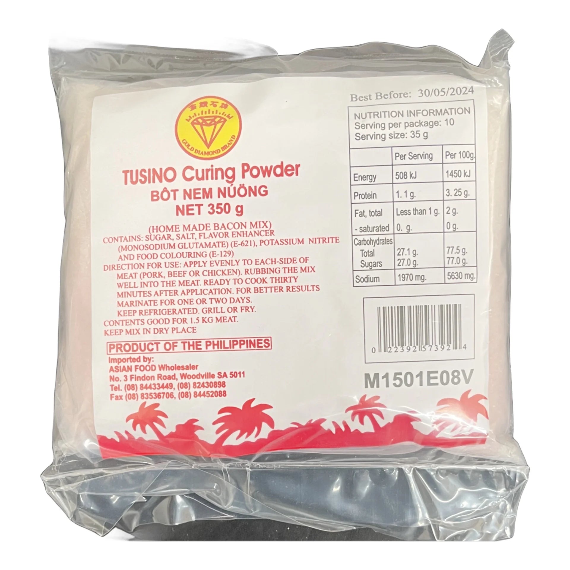 Gold Diamond Tusino Curing Powder (Bot Nem Nuong) 350g