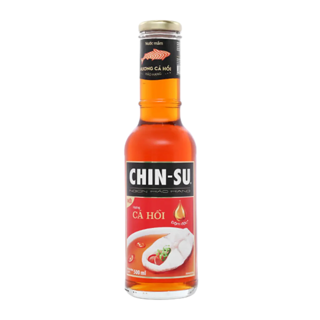 Chin-Su Fish Sauce Artificial Salmon Flavour (Nuoc Mam Chinsu) 500ml