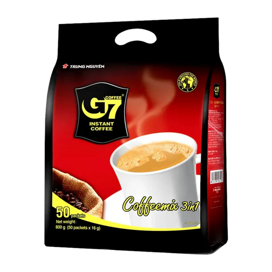 Trung Nguyen G7 3in1 Instant Coffee Mix 50pk (Cafe Trung Nguyen) 800g