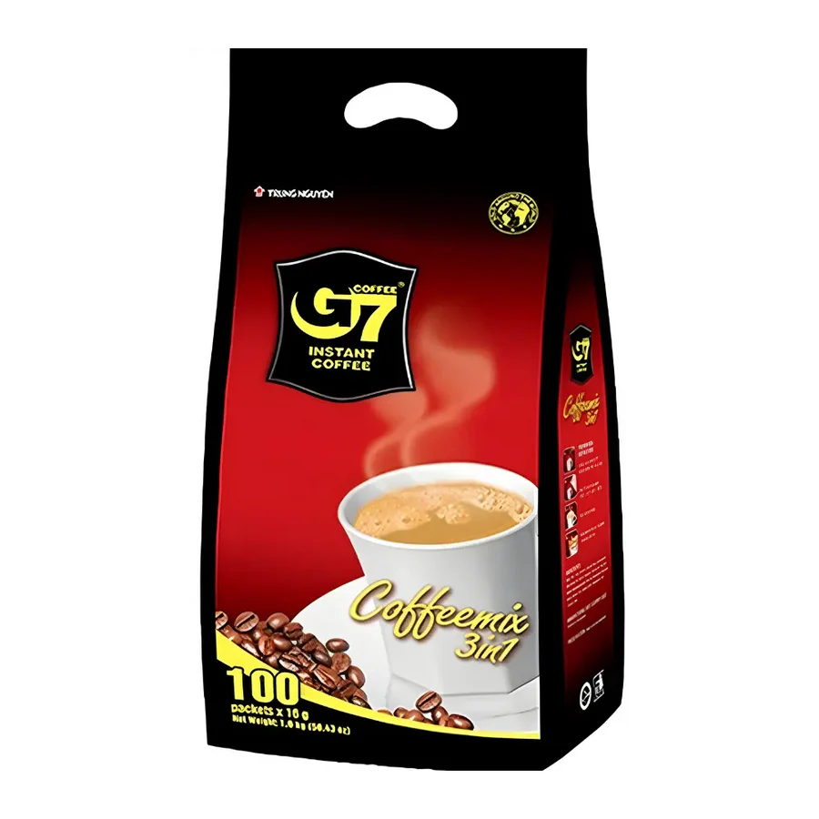 Trung Nguyen G7 3in1 Instant Coffee Bag 100 Sticks (Cafe Trung Nguyen)1600g