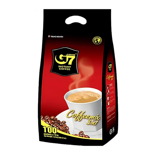 Trung Nguyen G7 3in1 Instant Coffee Bag 100 Sticks (Cafe Trung Nguyen)1600g