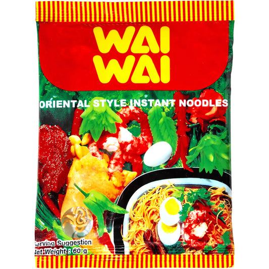 Wai Wai Oriental Instant Noodles (Mi An Lien) 60g