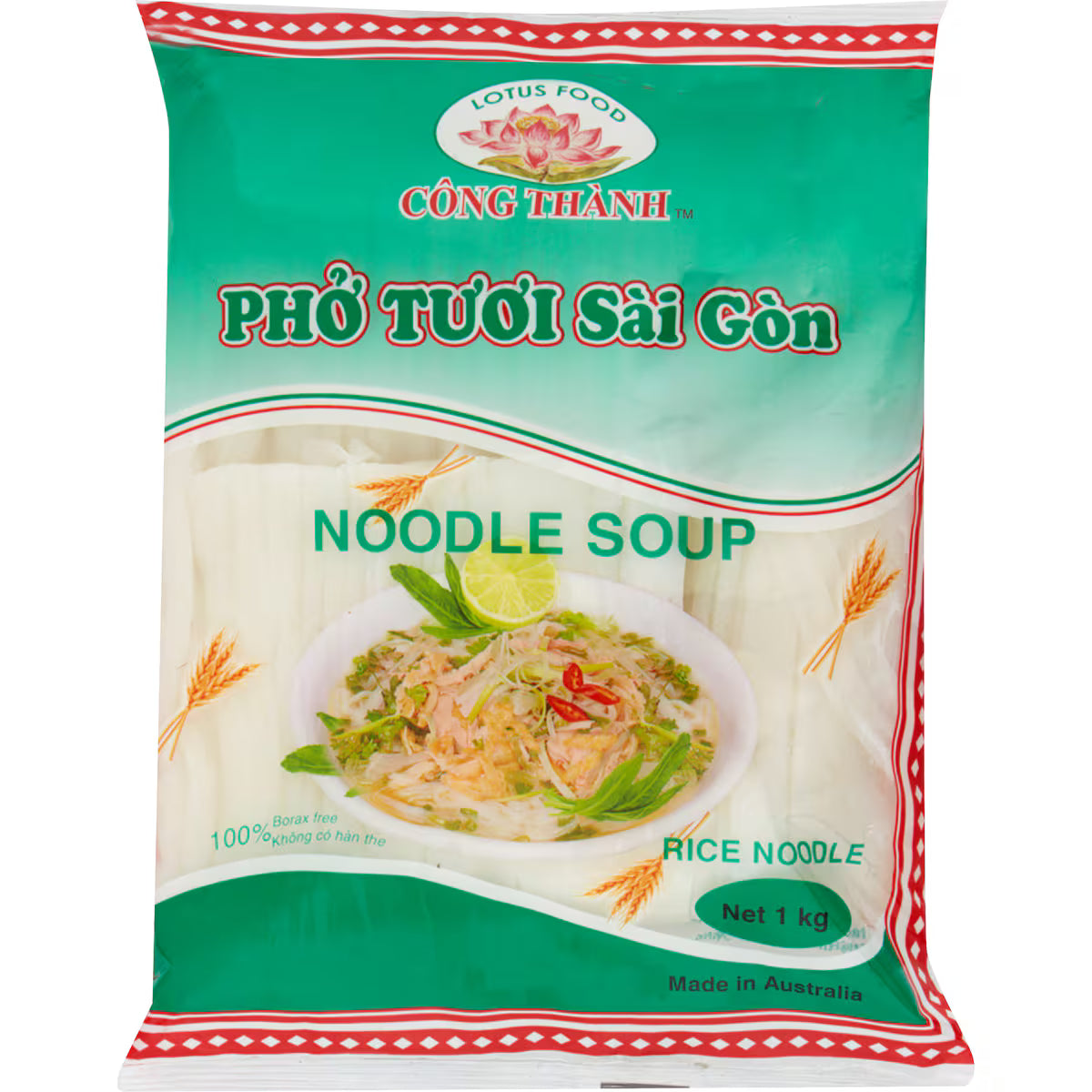 Cong Thanh Rice Noodles (Pho Tuoi Sai Gon) 1Kg