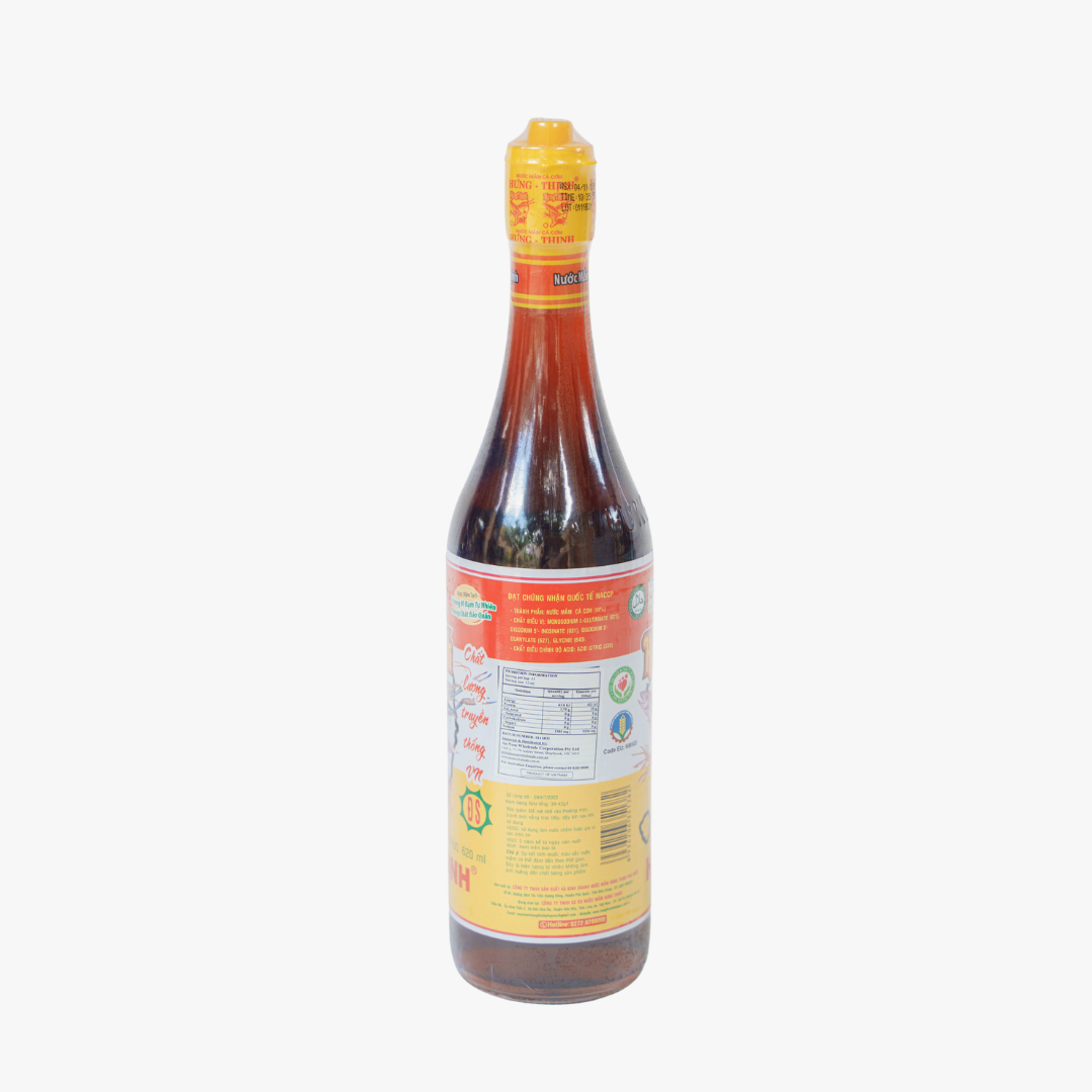 Hung Thinh Fish Sauce 40°N (Nuoc Mam Hung Thinh) 620ml