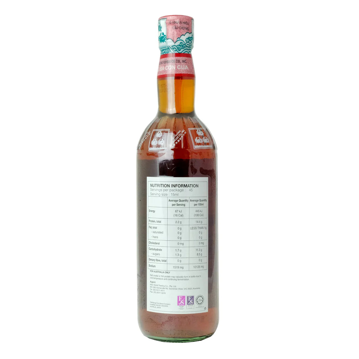 Three Crabs Fish Sauce (Viet Huong Nuoc Mam) 682ml