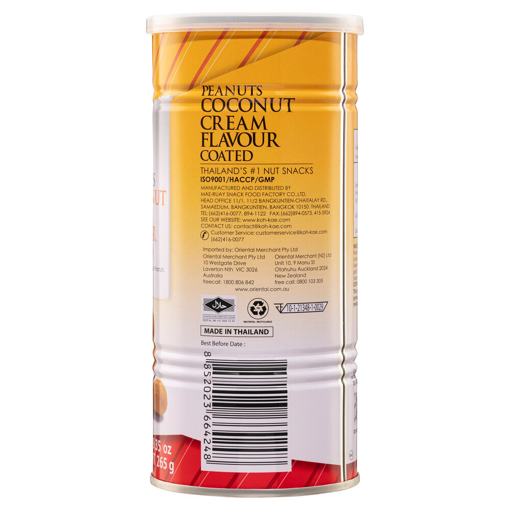 Koh Kae Coated Peanuts Coconut Cream Flavour 265g