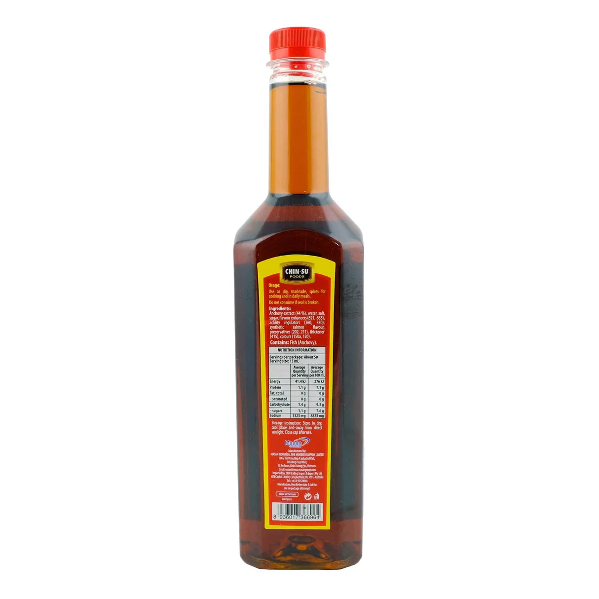 Chin-Su Nam Ngu Fish Sauce (Nuoc Mam) 750ml