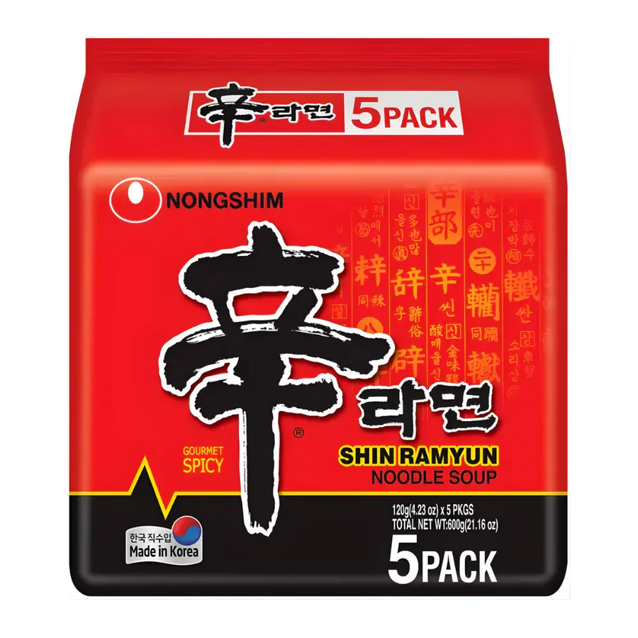 Nongshim Shin Ramyun Noodle Soup 120g