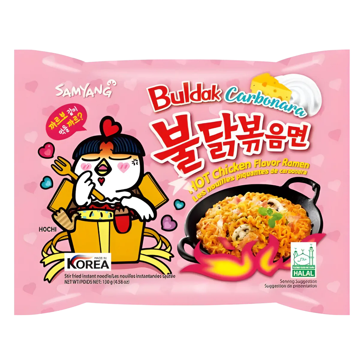 Samyang Buldak Carbonara Hot Chicken Ramen (Mi Samyang) 130g